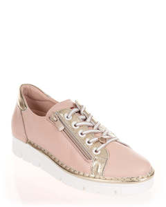 Low Back Sneakers: Jose Saenz 2001 BG-M Rosa Champagne Sneakers