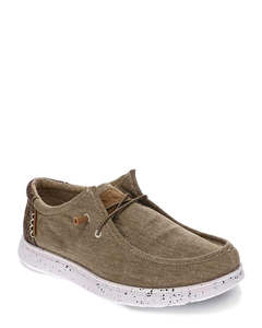 Vitasole Hipster Men's Taupe Casual Deck Shoe