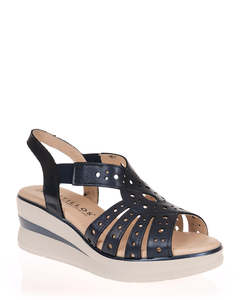 Pitillos 10363 Marino Leather Wedge Sandal