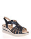 Pitillos 10363 Marino Leather Wedge Sandal