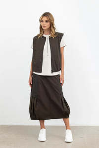 All: X.LAB Conscious Olive Skirt