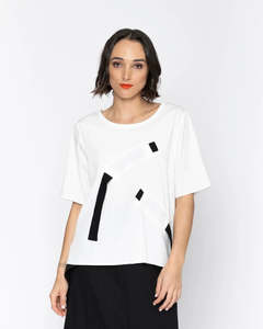 Blacklist Dallas Top White