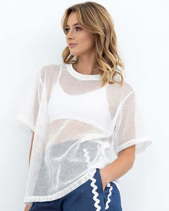 X.LAB Snapshot Chic Top White