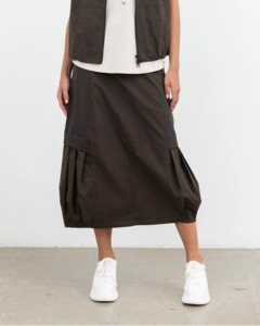 Clothing: X.LAB Conscious Olive Skirt