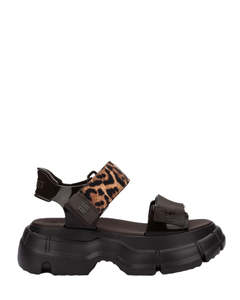 Summer: Melissa 36854 Pulse AD Marrom Platform Sandal