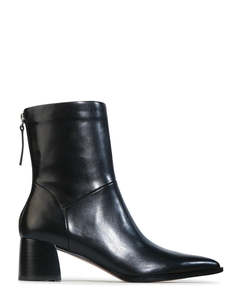 EOS Auroa Black Ankle Leather Boot