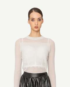 Bone & Arrow Evon Top Silver