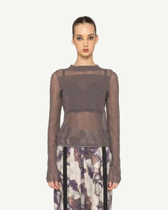 Bone & Arrow Evon Top Mocha