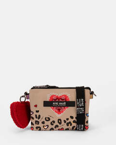 Handbags: Pepe Moll Melodie Print Vegan Box Crossbody Bag