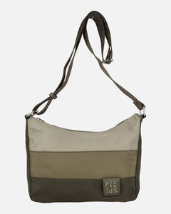 Handbags: Pepe Moll Edurne Tri Lodo Green Vegan Crossbody/shoulder Bag
