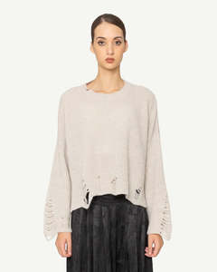Bone & Arrow Ever Jumper Silver