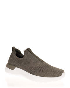 Scholl Maggie Olive Slip On Knit Casual