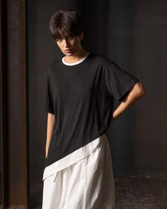 Short Sleeves: Bone & Arrow Hydie Top Black