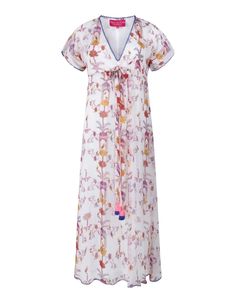 Short Sleeves: Place du Soleil Birdhouse Dress Chiffon