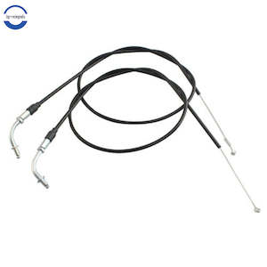 Mavs Parts: 110cm Steel Braided Throttle Cables - Harley Sportster