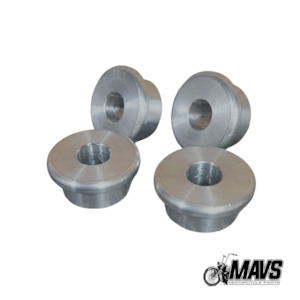 Solid Riser Bushes - Hard Mount Softail / Dyna pre 2018