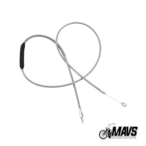1.8m Braided Stainless Clutch Cable-Harley Softail Dyna Touring