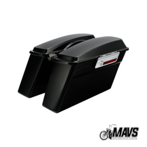 Hard Bags: Hard Saddle bags, Lids & Latch Key For 94-13 Harley Touring & Road King models
