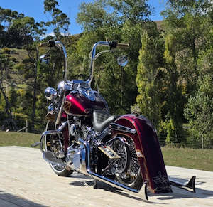 True Dual Systems: BASSANI TRUE DUAL 36" FISHTAIL EXHAUST SYSTEM 07-17