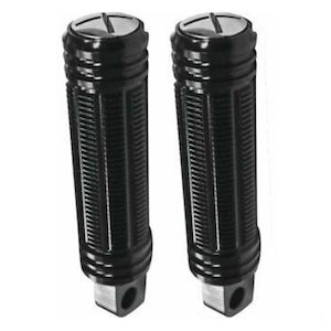 Shift Pegs: FOOTPEGS STASH BLACK MALE MOUNT PAIR b13-1004b