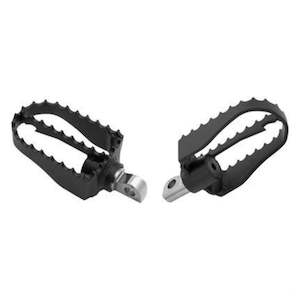 Shift Pegs: BURLY MX STYLE PEGS BLACK b13-1000