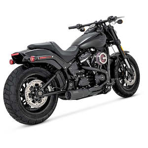 2 Into 1: V47631 MATTE BLACK HI-OUTPUT 2:1 EXHAUST SYSTEM