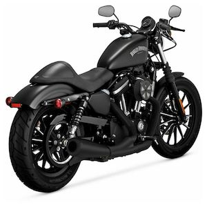 2 Into 1: V47624 HI-OUTPUT 2:1 SHORT EXHAUST FOR MID CONTROL SPORTSTER 07-21