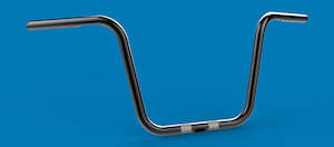 Apes: KW-300861 BLACK 12" APE HANGERS HARLEY 1" ROAD KING SOFTAIL SPORTSTER