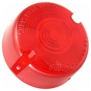 Chris: TURN SIGNAL LENS RED OLD STYLE dhd2r