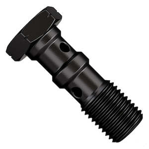 Goodridge: BRAKE BANJO BOLT DOUBLE3/8-24 gr-p773-03zbk