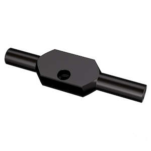 TEE BAR FR DUAL PORT EBONY gr-pmchd-001zbk