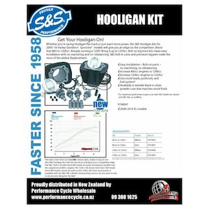 S S Cycle: S&S HOOLIGAN KIT [USE 910-0699] 910-0606