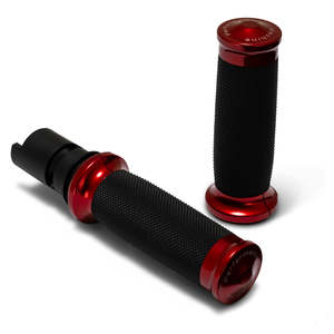 Performance Machine: PM CONTOUR GRIP SET RED TBW 2024-25 TOURING 0063-2105m-r