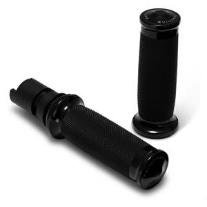 Performance Machine: PM CONTOUR GRIP SET BLACK TBW 2024-25 TOURING 0063-2105m-b