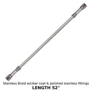 Goodridge: BRAKE LINE SS/CLEAR 52 G/RIDGE gr-30352tc-cl GR-30352TC-CL