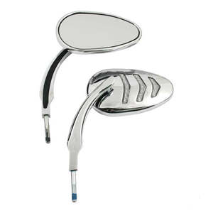 Mirrors: MIRROR SET BILLET LED TURNSIGNAL CHROME ms-980744 MS-980744