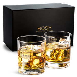 Lead-Free Crystal Whiskey Glasses