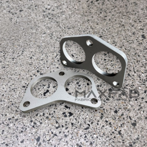 Exhausts Flanges: Twin 3 Bolt Exhaust Flanges