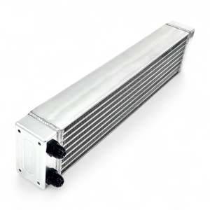 Green Brothers: Rotary Hi Capacity 7 Row Oil Cooler with Billet Tanks