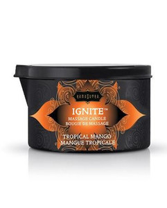 Kama Sutra Ignite Massage Candle - Tropical Mango - Max Play