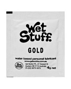 Wet Stuff Gold 4g Sachet - Max Play