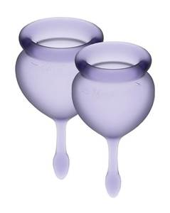 Satisfyer Feel Good Menstrual Cup - Purple - Max Play