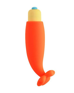 Products: Play by Share Satisfaction Fishtail Bullet Vibe - Burnt Orange - Max Play