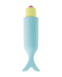 Play by Share Satisfaction Fishtail Bullet Vibe - Coral - Max Play