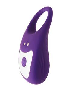 Play Thumping Pulsation Cock Ring - Purple - Max Play