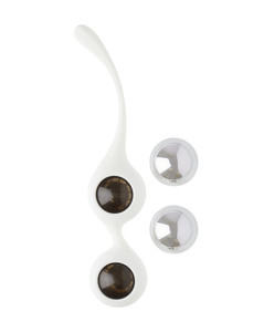 Eyden Multi Weight Kegal Balls - White/Black - Max Play