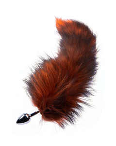 Kinki Range Bushy Tail Butt Plug - 7.40 cm - Brown - Max Play