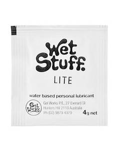 Products: Wet stuff Lite 4g sachet - Max Play