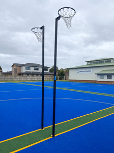 Products: Regulation Height Netball Post - Mayfield Sports