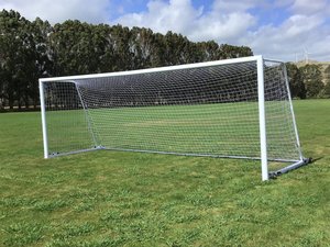 Products: Freestanding International Aluminium Soccer Goals - Mayfield Sports